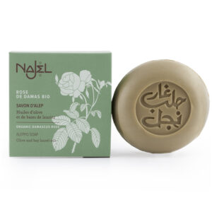 Najel Toilet Aleppo Soap with Organic Damascus Rose