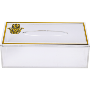 Gold Hand Tissue Box